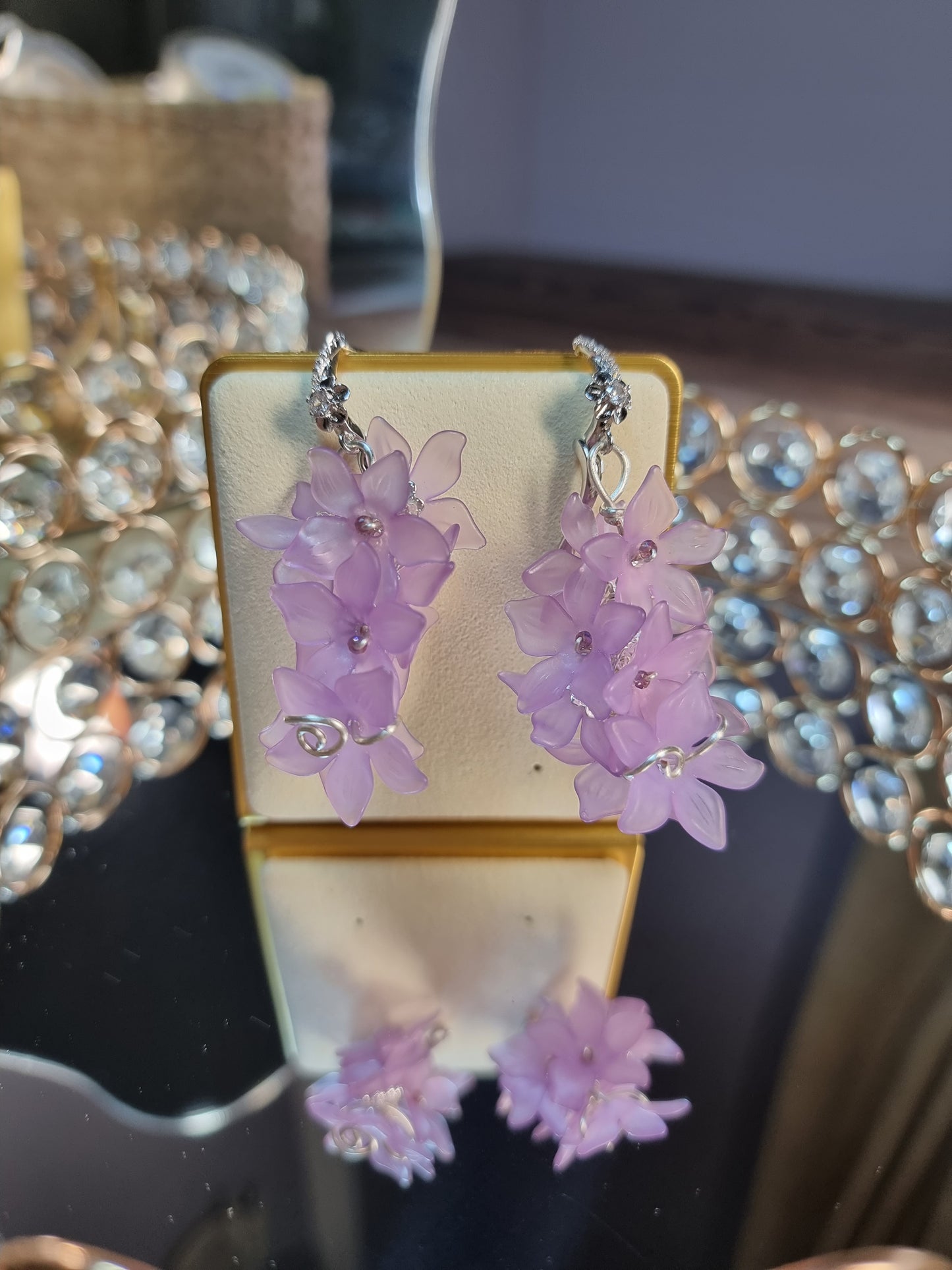 Earrings "Lilac"