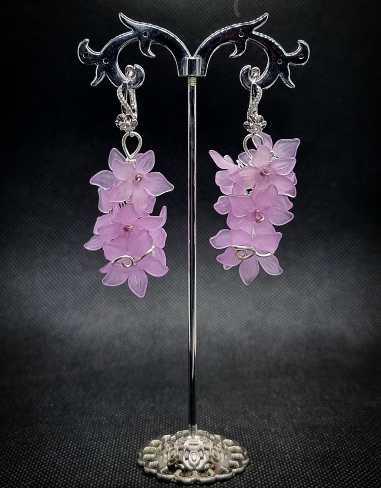 Earrings "Lilac"